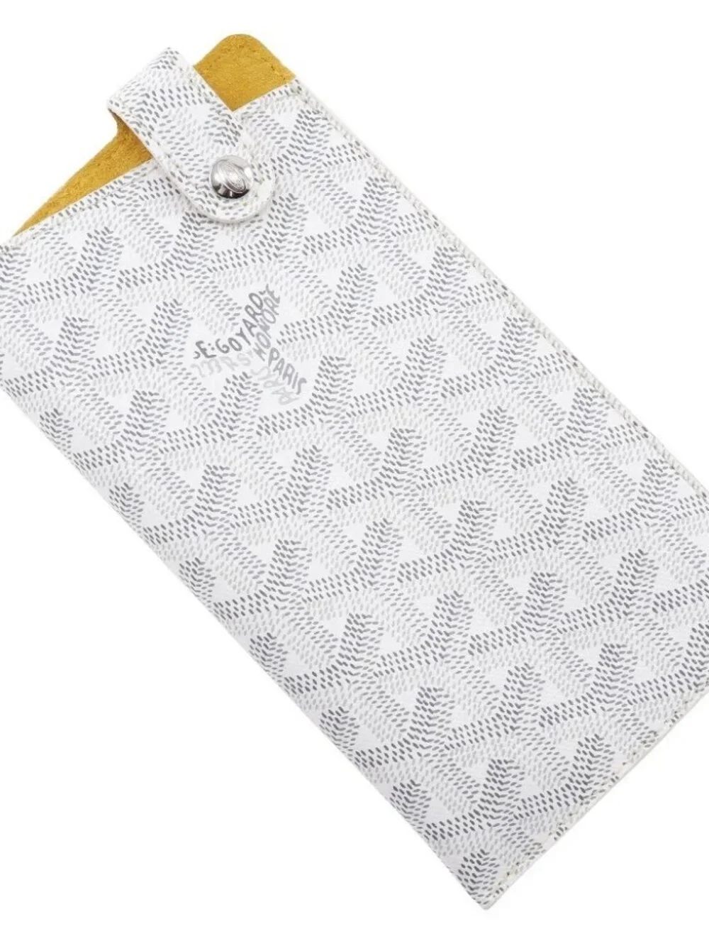 GOYARD Montmartre GM Smartphone case MONTMAGMLTY01CL03P Eyewear case White...